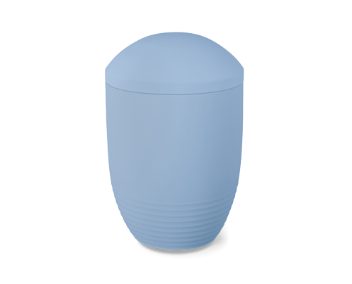 Bestattungsurne Junior Wave Hellblau
