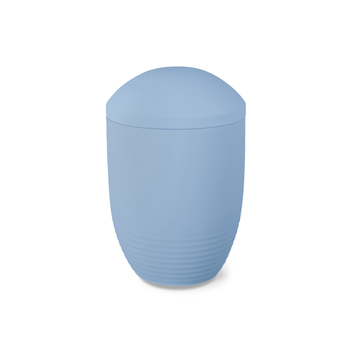 Bestattungsurne Junior Wave Hellblau