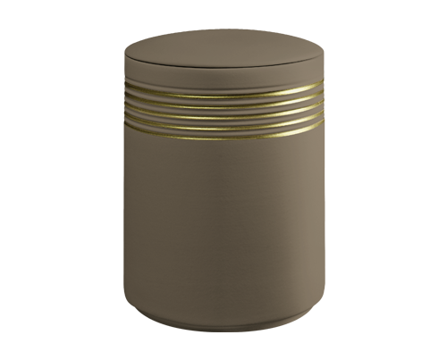 Bestattungsurne Nova Teak Gold